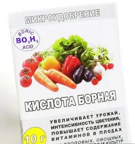 A bórsav használata a kerti növények, szép otthon és kert (növény) Bórsav használt növény a kertben, egy szép ház és kert