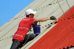 A festék palatető és lehetséges, hogy festeni a pala (palatető festés jobb, mint a sima megfelelően tiszta technológiák korig) A festék palatető és lehetséges, hogy festeni pala