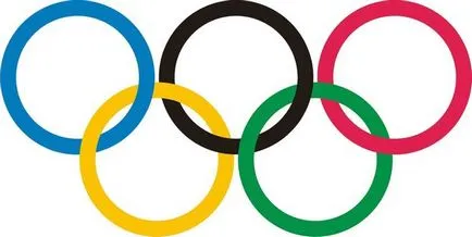 Mit az öt karika az olimpiai zászló (szimbolizáló) Mit az öt karika az olimpiai zászló