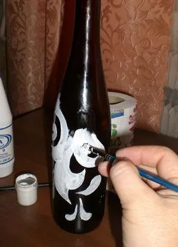 Díszítő palackok saját kezűleg