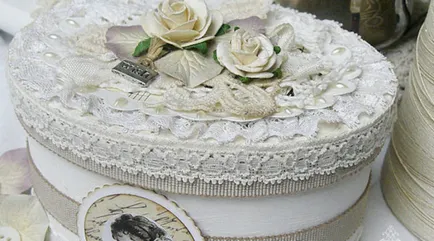 Decoupage dobozok három különböző stílusban alapuló technikával (fotó)