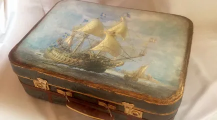 Decoupage dobozok három különböző stílusban alapuló technikával (fotó)