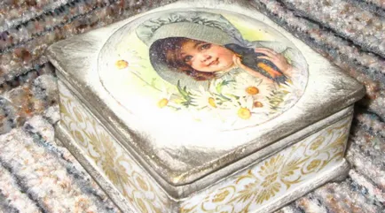 Decoupage dobozok három különböző stílusban alapuló technikával (fotó)