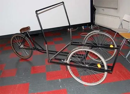 Készíts egy háromkerekű felnőtt kerékpár