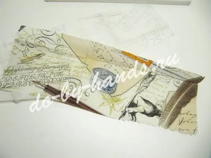 Decoupage box - mesterkurzus kezdőknek fotókkal (szövet)