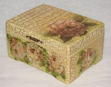 Decoupage doboz kezdőknek