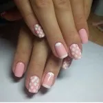Nail design Valentin nap