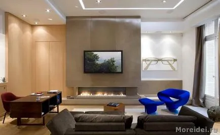 Belsőépítészet nappali fotó 50 modern design