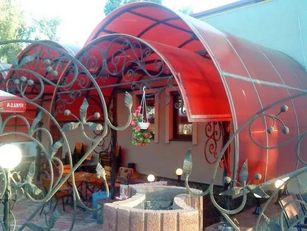 Tervezés és elrendezés gazebos kezük