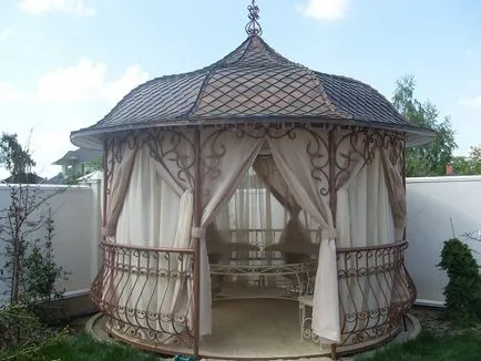 Tervezés és elrendezés gazebos kezük