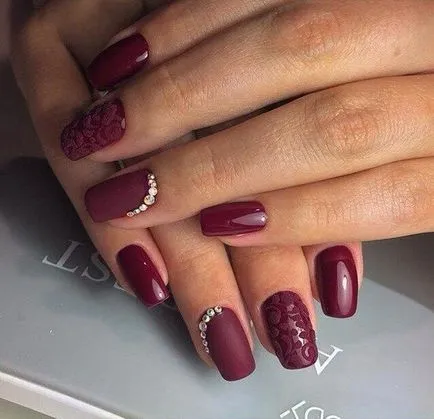 Design zselé lengyel rövid körmök 2017 (gél) Design zselé lengyel rövid körmök 2017