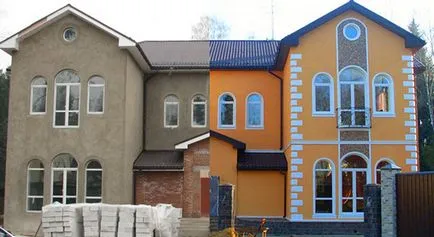 Komponálja az alapjait az épület, vagy mi a tető és a homlokzat (homlokzat) Komponálja az alapjait az épület, vagy mi a tető és a homlokzat