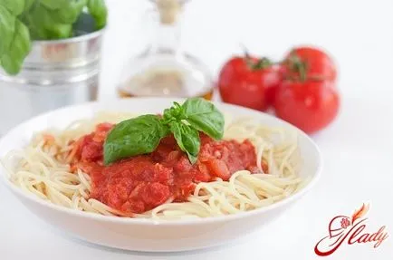 Spagetti szósz paradicsom titkait olasz konyha