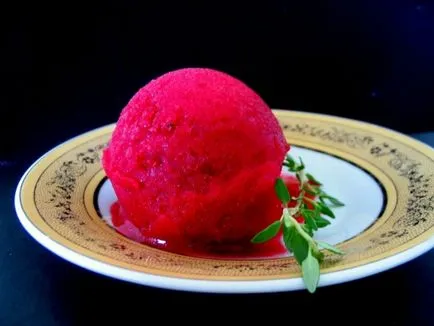Sorbet bogyók otthon lépésről lépésre receptek