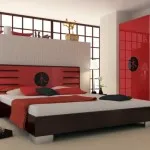 Hálószoba kialakítása a japán stílus vagy belső tér a kínai változata a feng shui