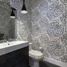 Fürdőszoba tervezés modern stílusban tartalmaz egy fényképet a belső (fürdőszoba) fürdőszoba tervezés, modern stílus jellemzői a belső fotó