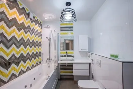 Fürdőszoba Design modern stílusban tartalmaz egy fényképet a belső (stílus) fürdőszoba tervezés, modern stílus jellemzői a belső fotó