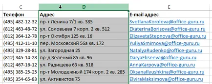 Excel 2013 beszúrás és törlés sorok és oszlopok excel