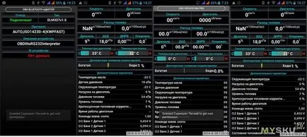 ELM327 OBDII Bluetooth diagnosztikai szkenner