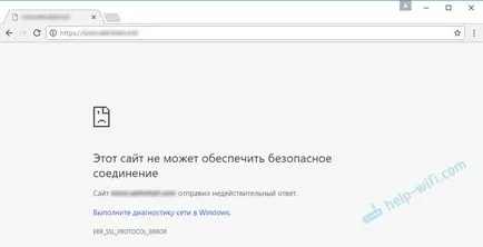 Ez a webhely nem nyújt biztonságos kapcsolatot (biztonságos) Ez a webhely nem nyújt biztonságos kapcsolatot