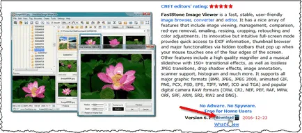 FastStone Image Viewer - milyen programot