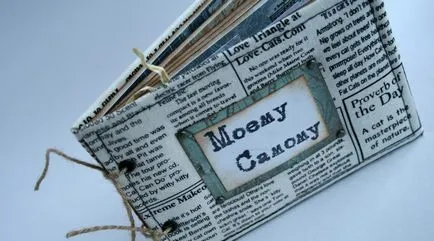 Fotóalbum saját kezével tervezési ötletek - MC (45 fotó)