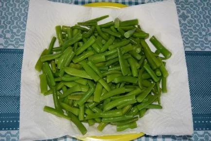 Bab fagyott - hogyan befagyasztására zöldbab a téli, lépésről lépésre recept fotók (bab) Bab fagyott - hogyan befagyasztására zöldbab a téli, lépésről lépésre recept fotók