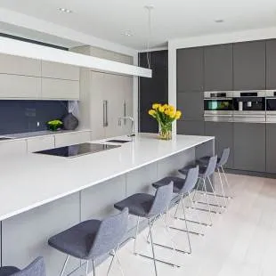 Ötletek modern konyha tervezés (56 fotó) (üveg) Ötletek modern konyha tervezés (56 fotó)