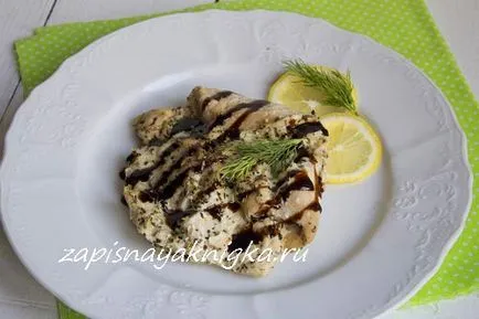 Breast fóliába a sütőben