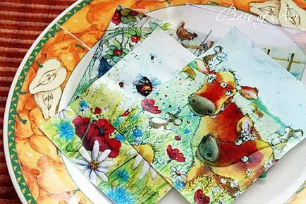 Hogyan működik a decoupage kártyák mesterkurzus kezdőknek - Fair Masters - Hand