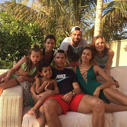 Irina Shayk és Ronaldo tört, barca vs real