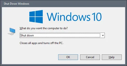 Hogyan lehet gyorsan kikapcsolni a számítógépet Windows (ablakok) Hogyan lehet gyorsan kikapcsolni a számítógépet Windows
