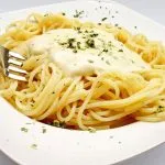 Paradicsom szósz spagetti