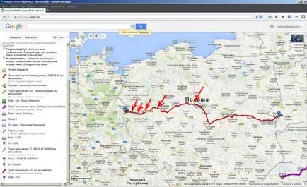 Hozzon létre egy útitervet a példa GoogleMaps