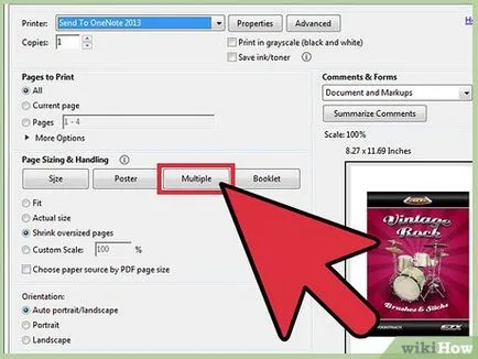 Hogyan több oldal egy lapra át az Adobe Reader