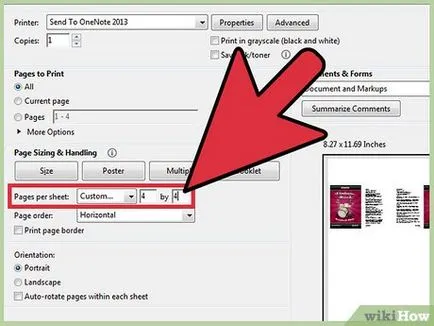 Hogyan több oldal egy lapra át az Adobe Reader