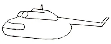 Hogyan kell felhívni a helikopter, a helikopter ceruzarajz szakaszaiban