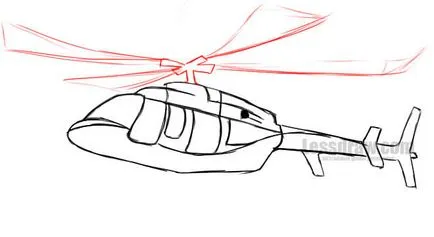 Hogyan kell felhívni a helikopter, lessdraw