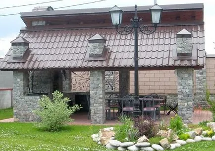Hogyan lehet szép pavilon építkezésen