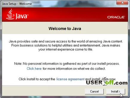 Hogyan lehet frissíteni a java