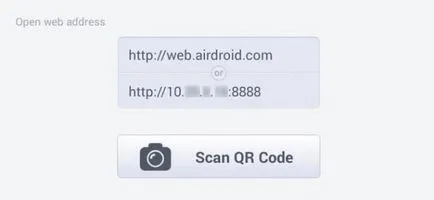 Fájlmásoláshoz vezeték nélküli hálózaton keresztül az Android készüléket a számítógéphez, és fordítva - Advanced