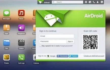 Fájlmásoláshoz vezeték nélküli hálózaton keresztül az Android készüléket a számítógéphez, és fordítva - Advanced