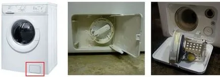 Hogyan tisztítsa meg a szűrőt Indesit mosógép, Samsung, LG, Bosch (gépek) Hogyan tisztítsa meg a szűrőt Indesit mosógép, Samsung, LG, Bosch