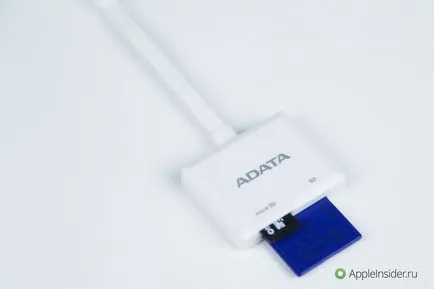 Hogyan lehet csatlakozni az iPhone és az iPad sd kártya vagy microSD, ios hírek