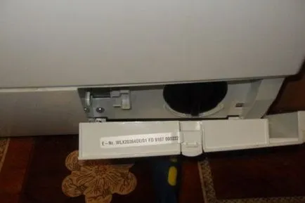 Hogyan tisztítsa meg a szűrőt Indesit mosógép, Samsung, LG, Bosch (filter mosógép) Hogyan tisztítsa meg a szűrőt Indesit mosógép, Samsung, LG, Bosch