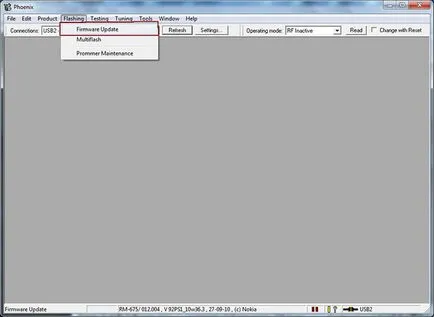 Hogyan flash nokia telefonok Phoenix program - blogofolio Romana Paulova