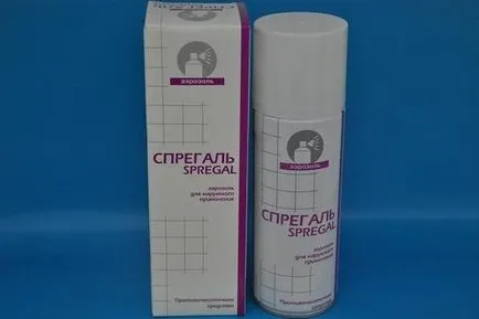 Spregal rüh kezelést, oktatást, jelzések (kezelés) Spregal rüh kezelésére, oktatás, olvasás