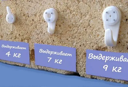 Hogyan akasztani egy képet anélkül, hogy a köröm - jobb módja