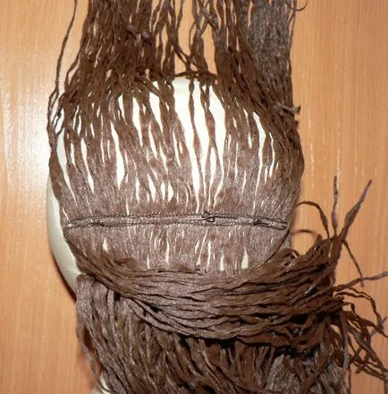 Hogyan kell varrni a haj textil baba