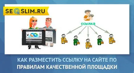 Hogyan kell elhelyezni a link az oldalon szabályai szerint minőségi hely (a helyszínen) Hogyan kell elhelyezni a link az oldalon szabályai szerint a minőségi oldalakat